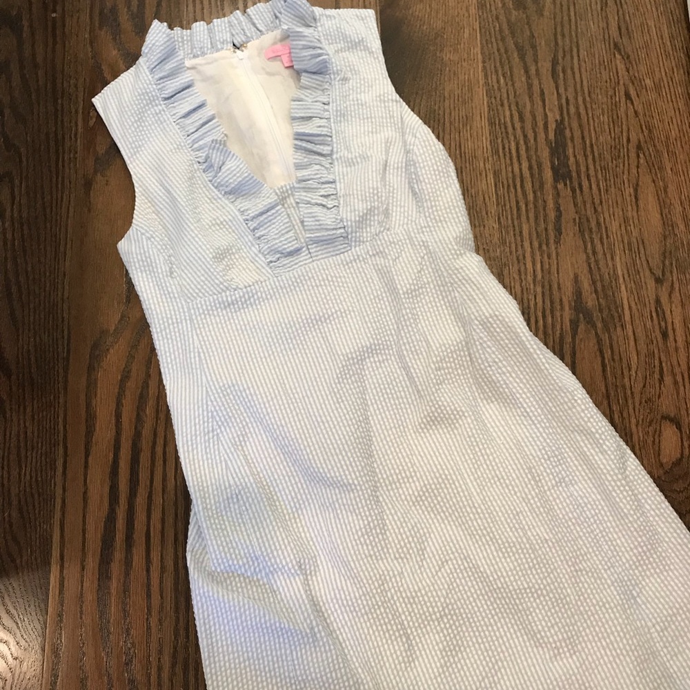 Lilly Pulitzer seersucker dress